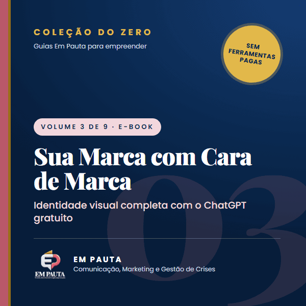 Capa do guia Sua Marca com Cara de Marca