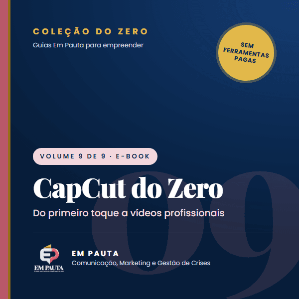 Capa do guia CapCut do Zero