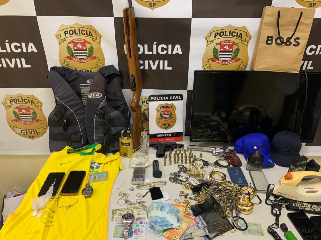 Polícia Civil da Seccional de Avaré realiza operação contra grupo especializado em furtos a casas de veraneio na região