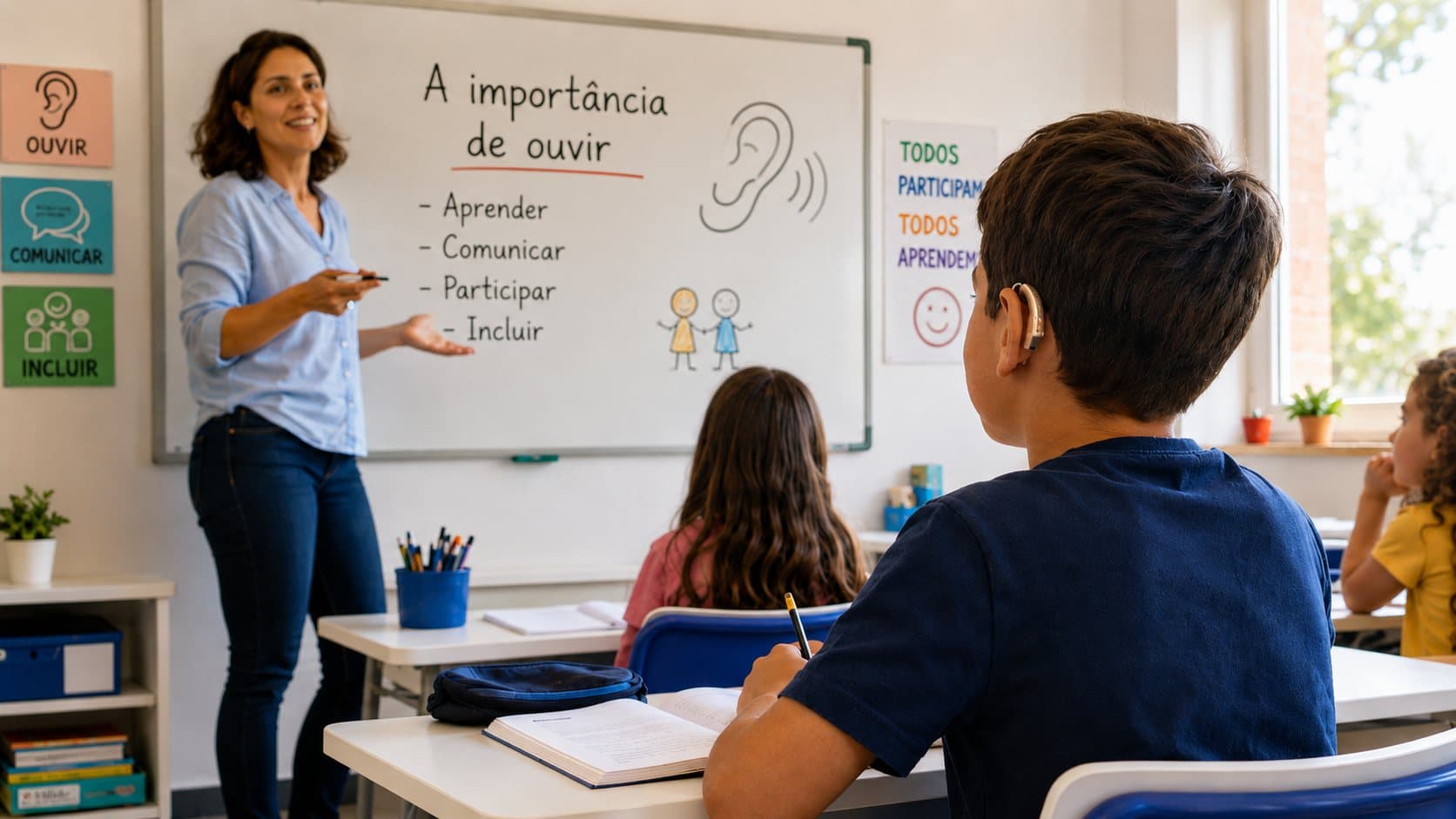 Avaré cria Política Municipal de Triagem Auditiva Escolar para identificar precocemente alterações na audição de estudantes da rede pública e prevenir impactos na aprendizagem, linguagem e inclusão.