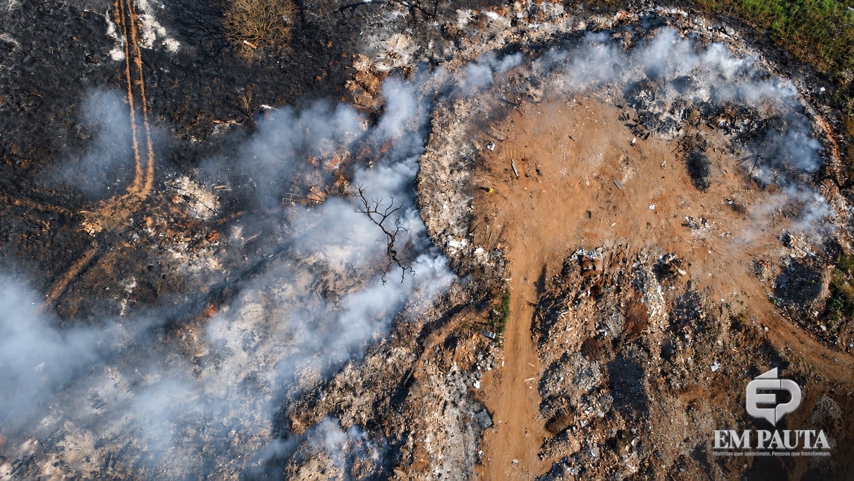 Um ano depois, incêndio de 120 mil m² na Avenida Espanha ainda marca a memória de Avaré