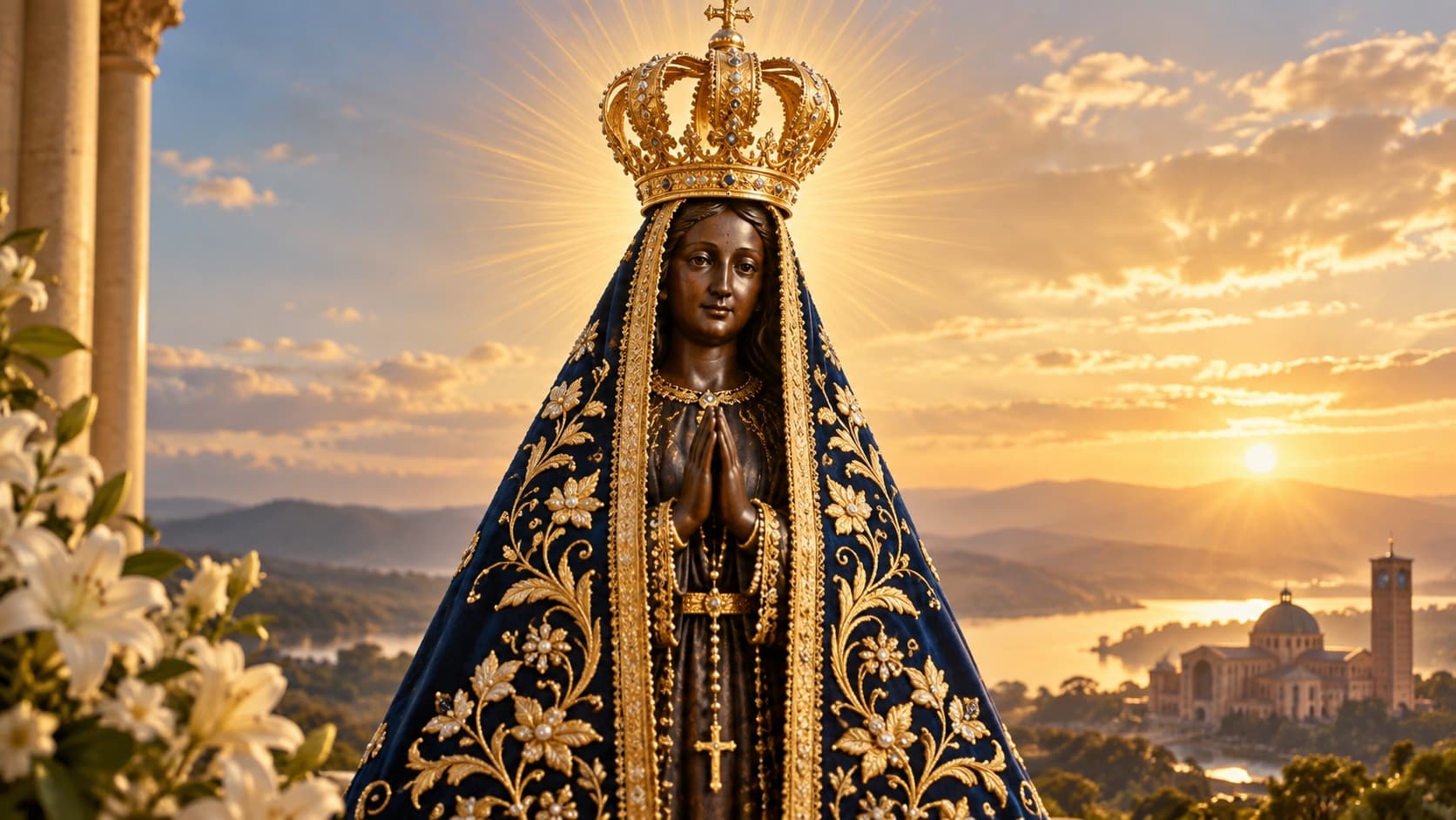 Imagens de Nossa Senhora Aparecida são destruídas em diferentes estados