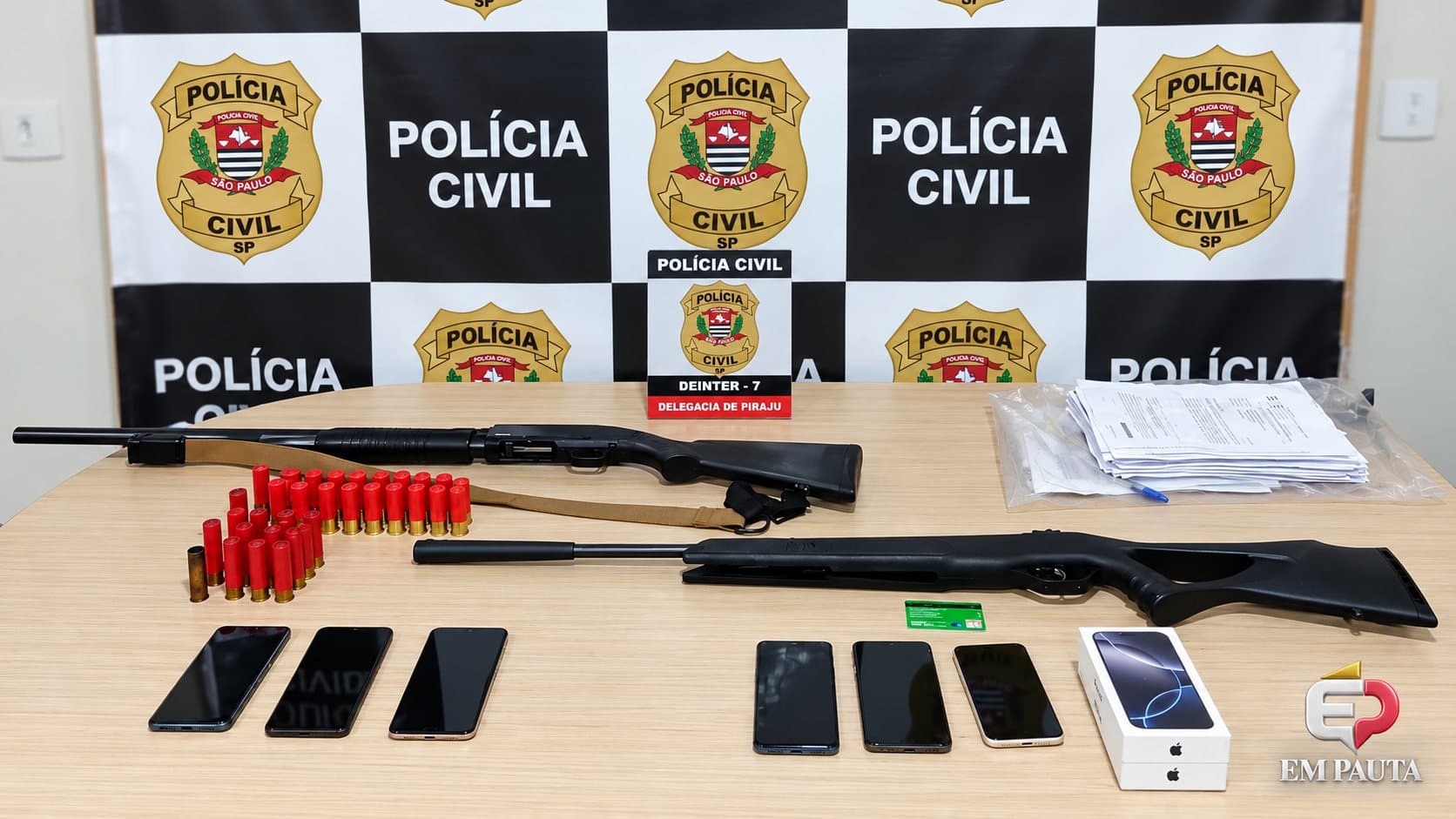 Operação Camuflagem prende dois homens durante investigação de furtos rurais em cinco cidades
