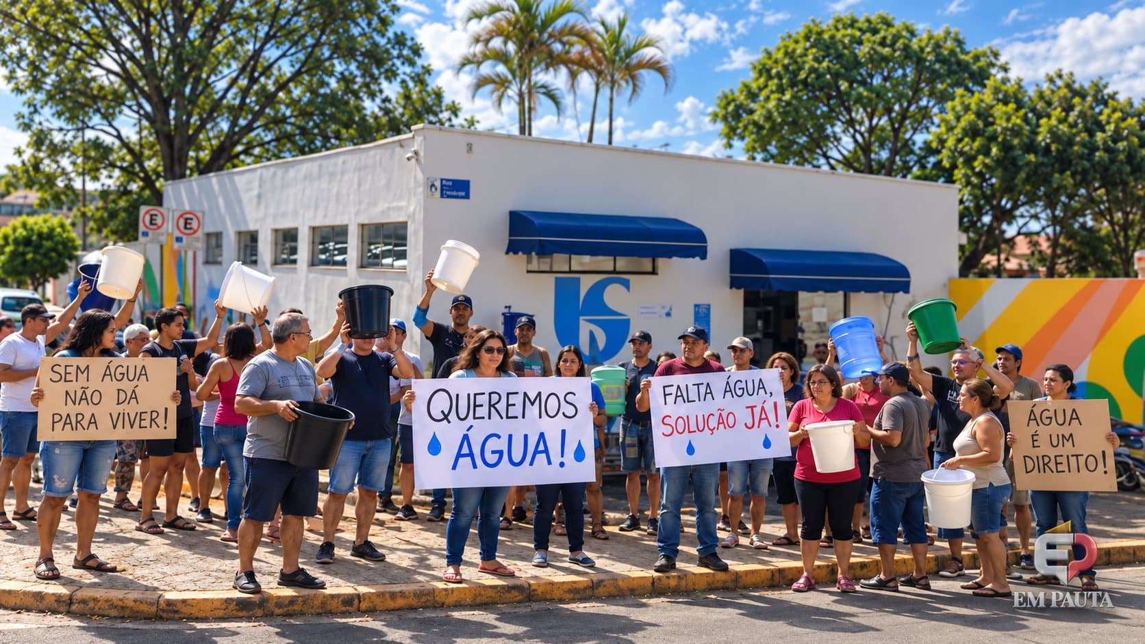 Moradores de Itaí relatam falta de água e cobram solução