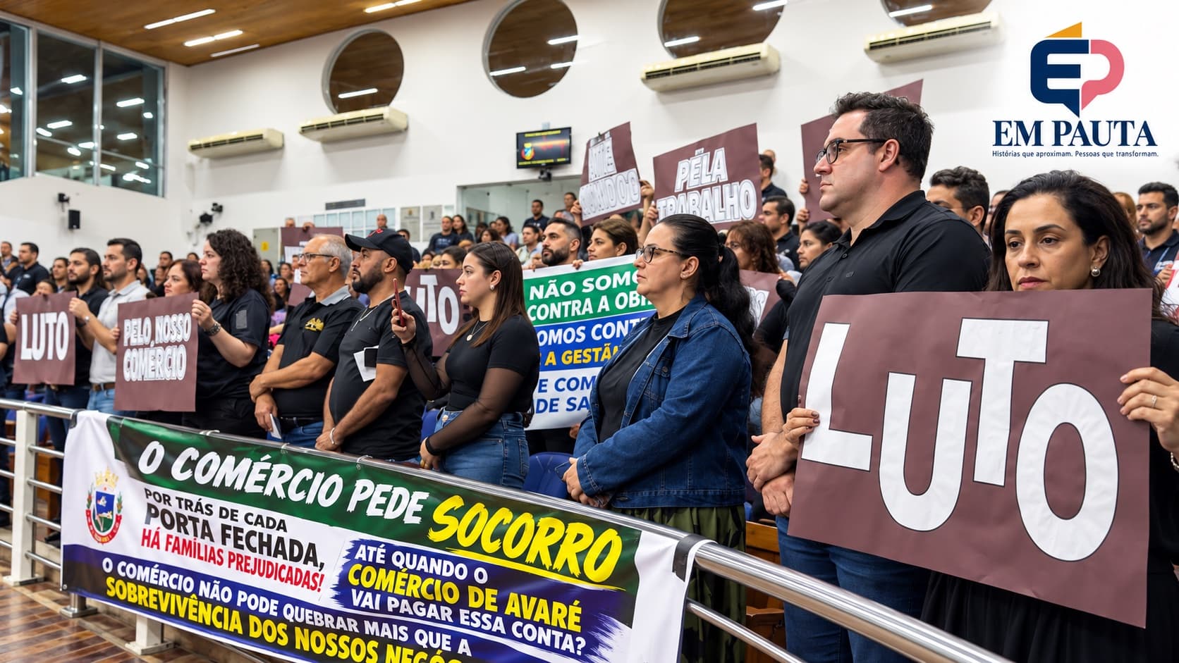 Comércio no limite: empreendedores de Avaré relatam demissões e cobram transparência sobre obras no centro